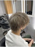シルバーミルクティーベージュ