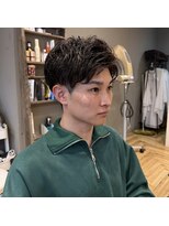 アルマヘアー(Alma hair by murasaki)&nbsp;◎アップバングのニュアンスパーマ◎