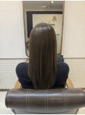 柔らか艶ロング×酸性ストレート