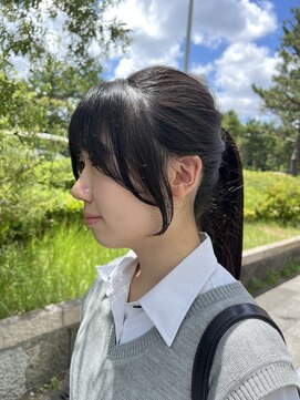 アース オーセンティック 新浦安店(EARTH Authentic) 顔周りカット