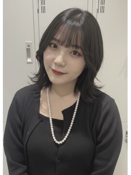 フェイス 港南台店(FACE。) ミディアムレイヤー【港南台美容室/ミディアム/ショート