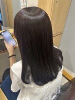 トゥルース(hair&eyelash Truth)&nbsp;【Truth】ボルドーカラー/暗髪カラー/セミロングヘア