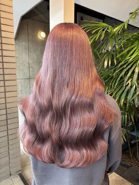 ガーランド(Girland) 【girland】ハイトーンピンク 韓国風/レイヤーカット