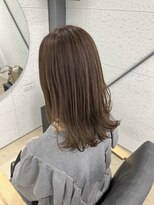 ビーヒアナウ N゜03 金沢駅西店(BE HERE NOW)&nbsp;髪質改善/オリーブベージュ