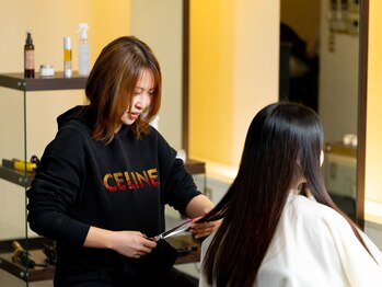 LocoA hair design/髪質改善の写真/≪乾かすだけで決まる感動のstyleに≫計算されたカットで、毎日続く扱いやすさと美しいフォルムを叶えます!