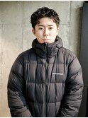 スパイキーショート/ピンパーマ/メンズショート