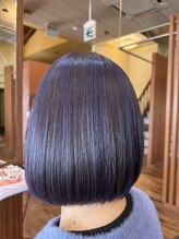 ヘアースタジオ グロース(HAIR STUDIO growth)&nbsp;ボブ～ミディアム　3スタイル　カットカラー編