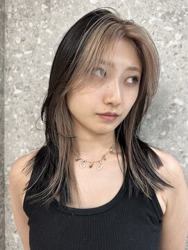 サンクマーケット 渋谷(cinq MARKET) 渋谷ケアブリーチフェイスフレーミング顔周りレイヤーカット◆