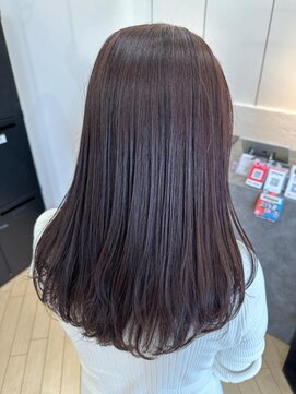 ユニ バイ マグ 長野店(Uni.by Mag) 美髪♪髪質改善カラー大人可愛い艶髪ベージュ