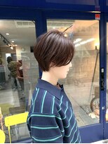 ティーヘア(t.hair) 大人可愛いいレイヤーボブ/2wayバング/アッシュベージュ