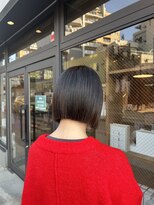 チップタップ 保谷店(tip top) 切りっぱなしボブ