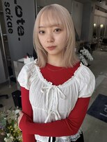 ロテ 名古屋 名駅店(Lote.) 着物ヘア/大人ガーリー/ダークアッシュ/似合わせカット