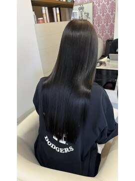 髪屋 紬 髪質改善ストレート