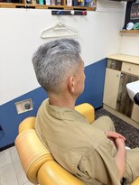 アイリュウヘアー 高崎井野(airyu hair)&nbsp;スキンフェード、バックスタイル