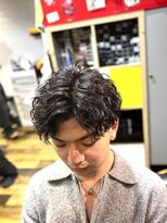 バーバーブロス(BAR BER bro's)&nbsp;ツイストスパイラルパーマ/メンズ/ニュアンスパーマ