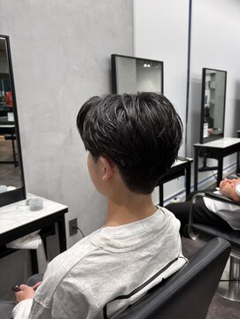 メンズサロンドットリアン(dot. lien) 刈り上げセンターパート【町田/町田駅/MEN'S】