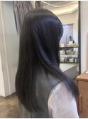 透明感グレージュ