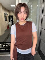 テン(TEN)&nbsp;ボブレイヤースタイル