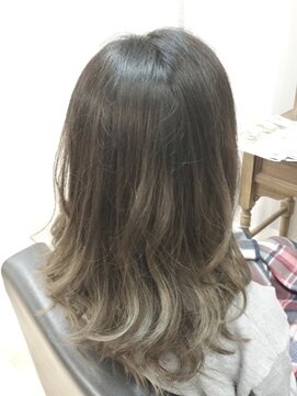 アルベリーヘアーアンドスパ 掛川中央店(ALBELY hair&spa) ザックリグラデーション×セピアグレージュ