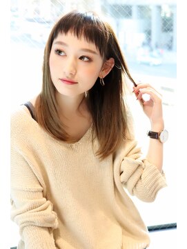 ビーハイブアヴェダ PARCO2店(BEHIVE AVEDA) [BEHIVE 高橋]　さらツヤストレート×ハイ透明感