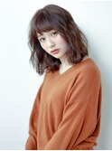 大人柔らかウェーブボブ［髪質改善/池袋&目白&大塚］