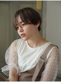 オリーブカラー×クールショート