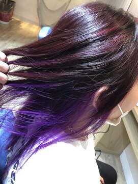 ヘアデザイン ディクト(hair design D.c.t) 【d.c.t スタイル】 デザインカラーを2種類