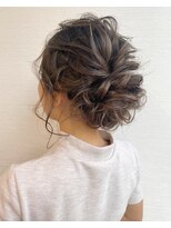 __ヘアセット×シニヨン×ヘアアレンジ