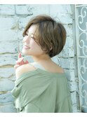 ロンド吉祥寺【千田大地】横顔美人アッシュブラウン丸みショート