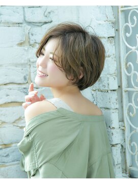 ロンド シャルム 吉祥寺(Lond charme) ロンド吉祥寺【千田大地】横顔美人アッシュブラウン丸みショート