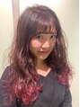 フレーム ヘア ルーム 天王寺駅前店(FRAME hair room) 個性×理想から周りと差をつけるデザインカラーも好きです♪