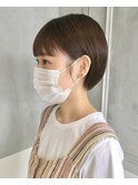 コンパクトショート × ナチュラルブラウン