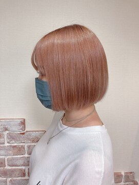 ルフレ 新宿本店1st(Reflet) 《ピンクベージュ》#新宿#新宿三丁目#髪質改善