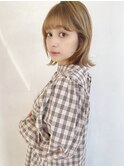 切りっぱなしボブ