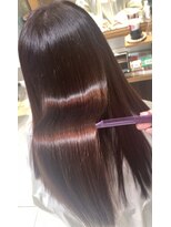 ヘアリゾートエーアイ 新宿西口店(hair resort Ai)&nbsp;赤ワインカラー×髪質改善