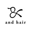 アンドヘアー(&hair)のお店ロゴ