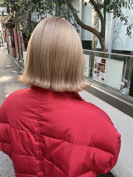 ヘアカロン 熊本本店(Hair CALON) ミルクティーブロンド