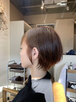 シアンヘアデザイン(cyan hair design) インナーカラーショートボブ！