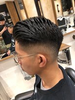バーバーブロス 吉祥寺店(BARBER BROS)&nbsp;【LUDLOW BROS.】KurashigeMiyabi メガネ男子 フェードカット