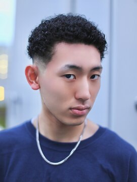 ガズル ハラジュク(GUZZLE HARAJUKU) 宮城リョータ風ショートプードルパーマ原宿