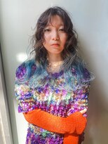 トレンチ(TRENCH) 《おつじ TRENCH》ケアブリーチ × グラデーション × ロング