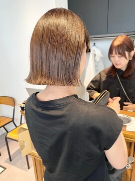 ネオリーブ クーロ(Neolive curro) 小顔タッセルボブ×美髪[ぱつっとボブ/縮毛矯正/横浜韓国]