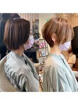 バンプ ギンザ(BUMP GINZA) ひし形/丸みショートボブ