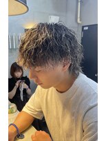 レックス 中野(rex)&nbsp;波巻きウルフ/ホワイトハイライト