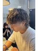 波巻きウルフ/ホワイトハイライト