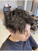 波巻きスパイラルパーマ