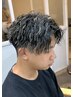 【諸住指名・ご新規様】メンズカット+パーマ+ハイライト ¥22000