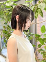 ノエ トトン(noe tton) イメチェン/ホワイトブロンド/外ハネボブ/美髪/名古屋/名駅56