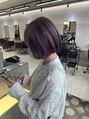 ジゼル 小倉(GiseL)&nbsp;ブリーチ一回のカラー！ネイビー、ピンク、ラベンダー得意です