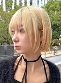 30代40代大人女性/前髪ありショートボブ/ショートヘア/髪質改善